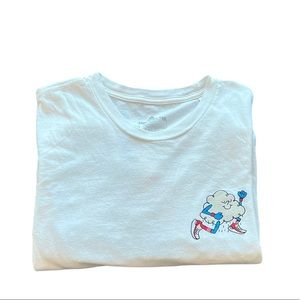 adidas white t-shirt